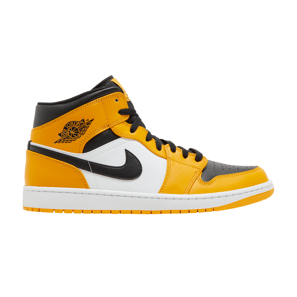 Air Jordan 1 Mid 'Reverse Yellow Toe'