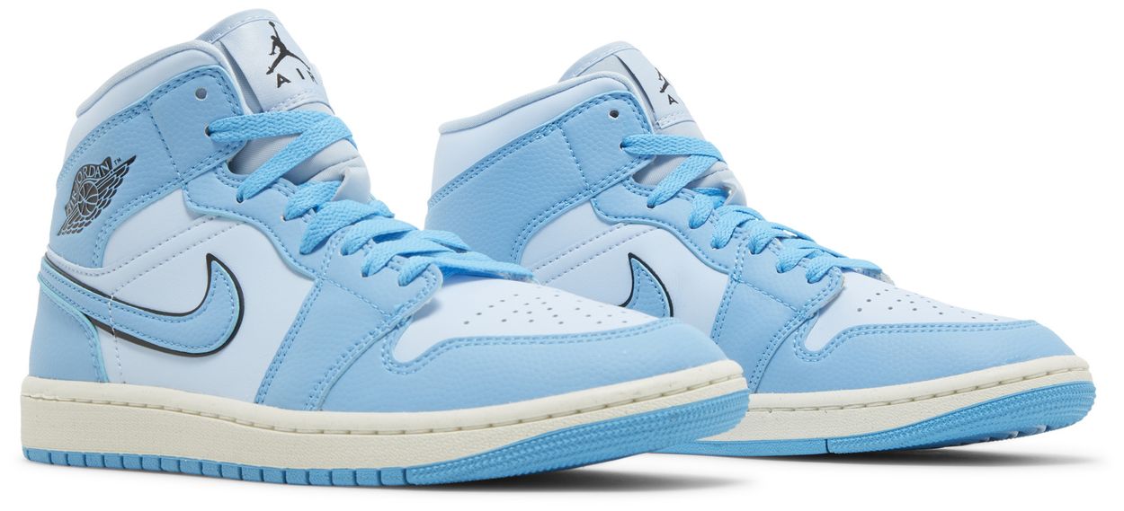Wmns Air Jordan 1 Mid SE 'Ice Blue'