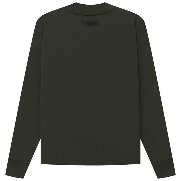 Fear of God Essentials Long-Sleeve Tee 'Off Black'
