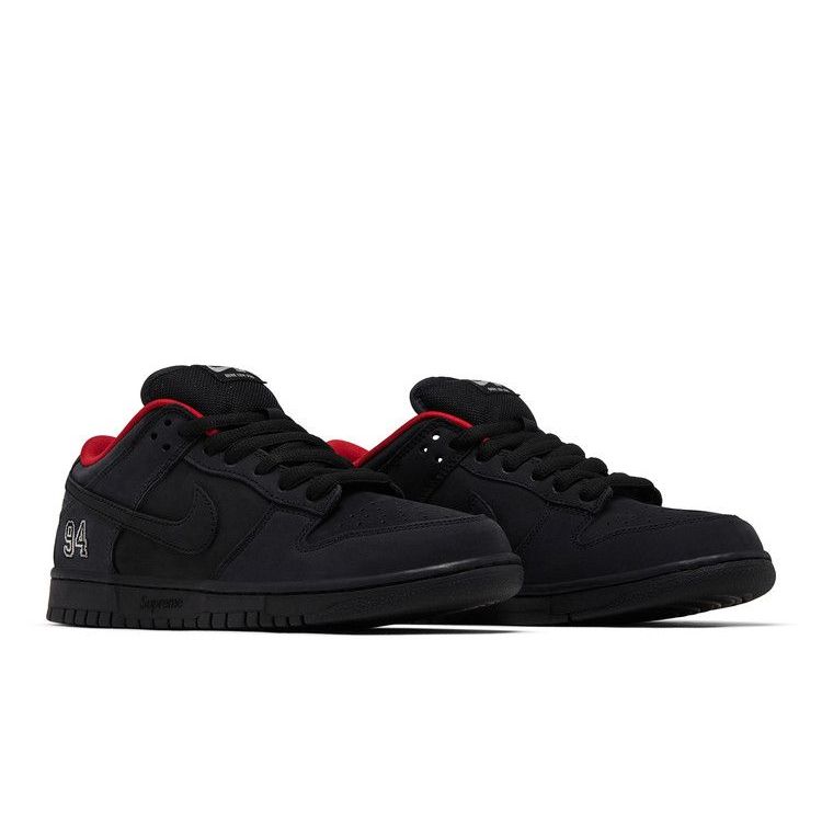 Supreme x Dunk Low SB 'Black'