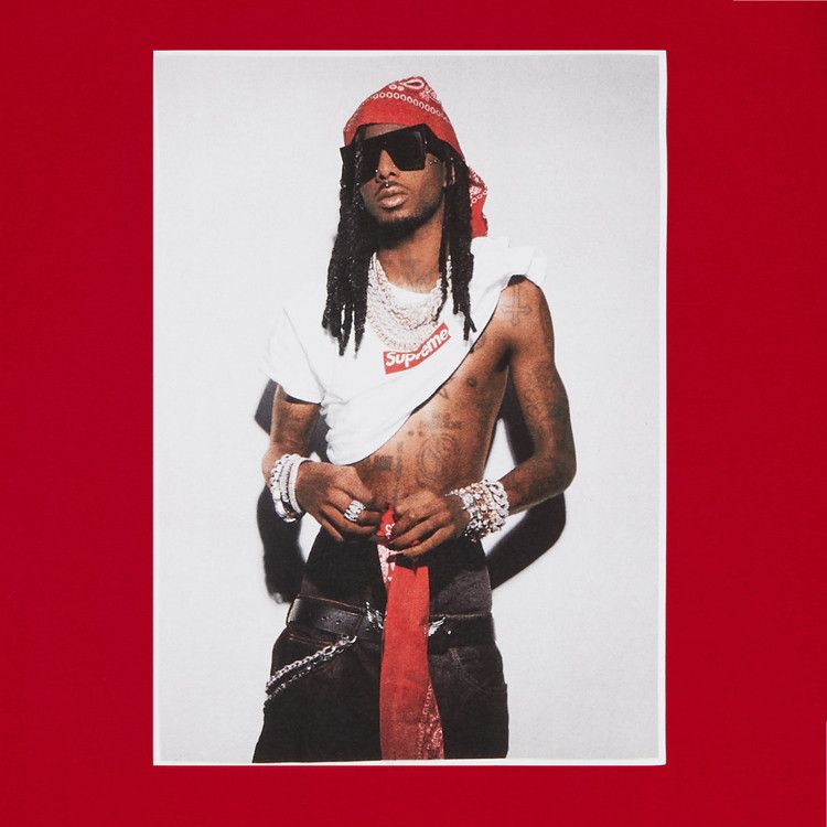 Supreme Playboi Carti Tee 'Red'