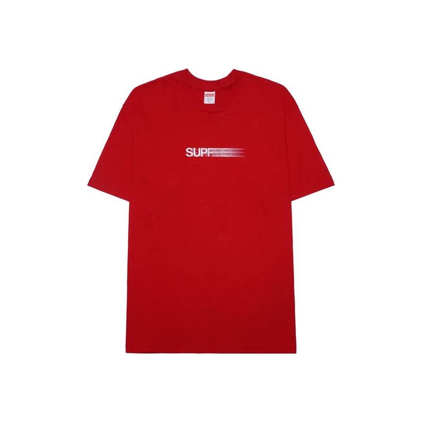 Supreme Motion Logo Tee 'Red'