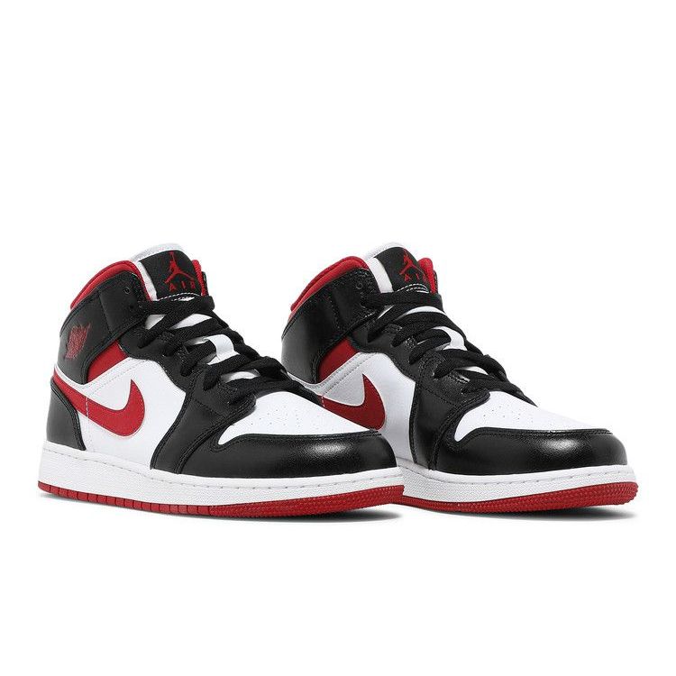 Air Jordan 1 Mid GS 'Black Gym Red'