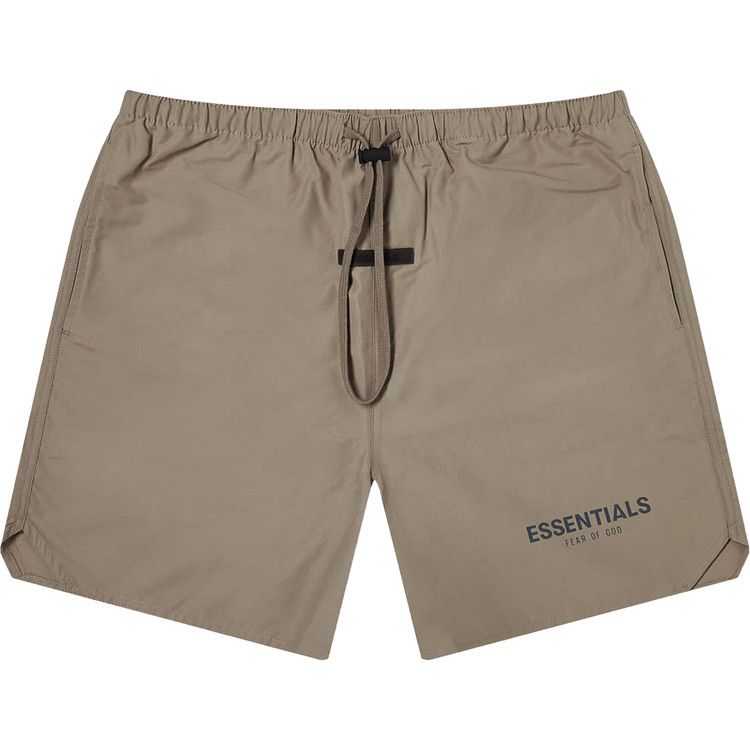 Fear of God Essentials Volley Shorts 'Taupe'