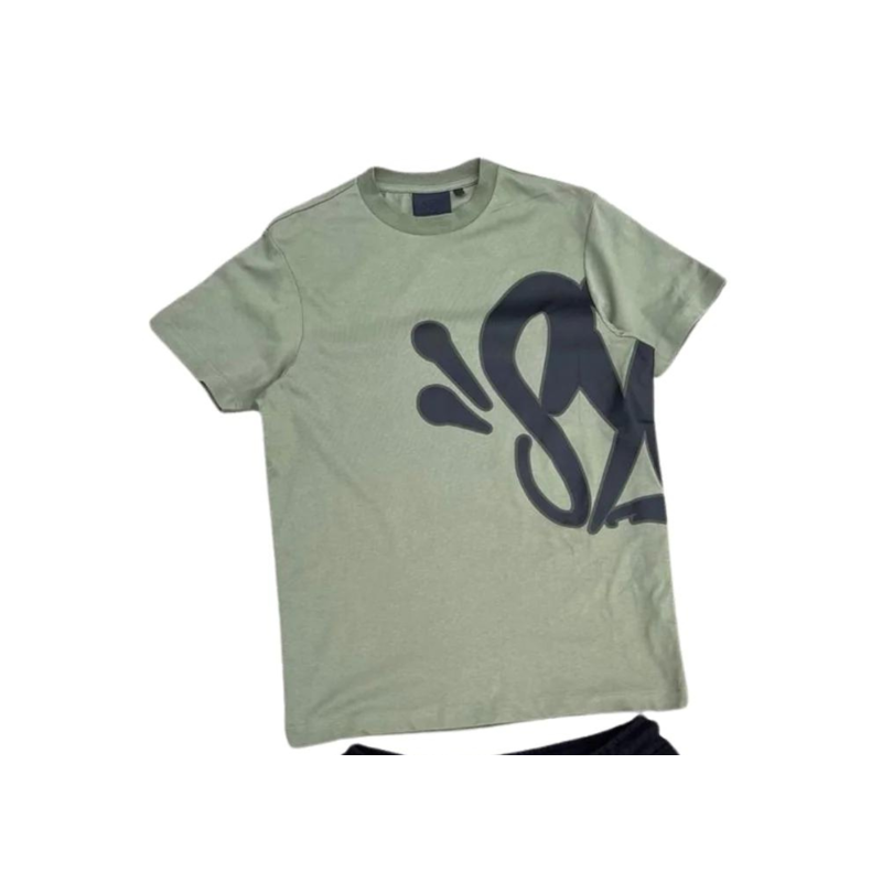 Syna World Logo T-Shirt - Khaki/Black