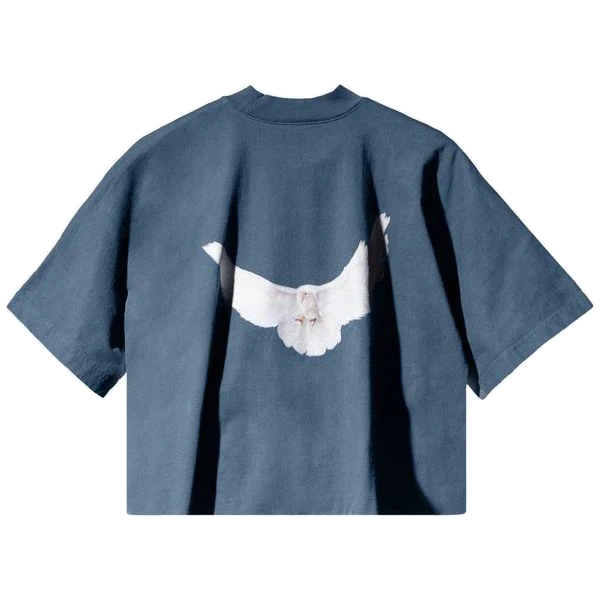 Yeezy Gap Engineered by Balenciaga Dove No Seam Tee 'Dark Blue'