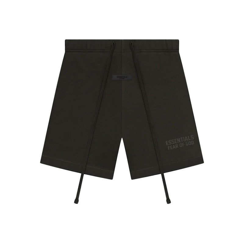 Fear Of God Essentials Shorts 'Off Black'