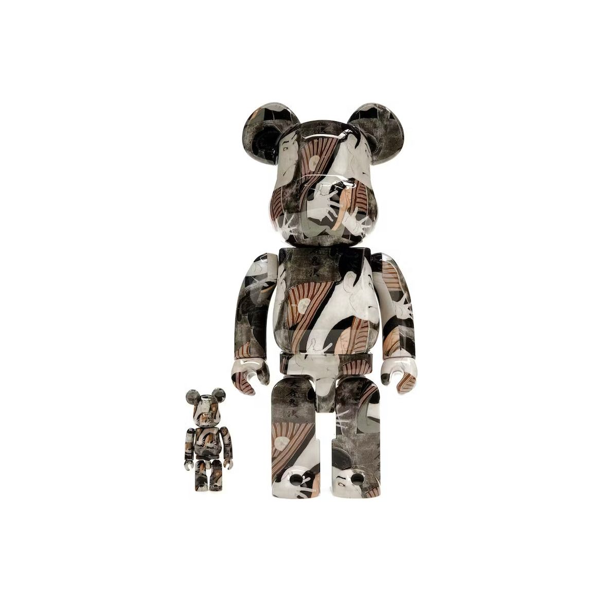 Bearbrick Sharaku Toshusai (Otani Oniji III as Yakko Edobei) 100% & 400% Set