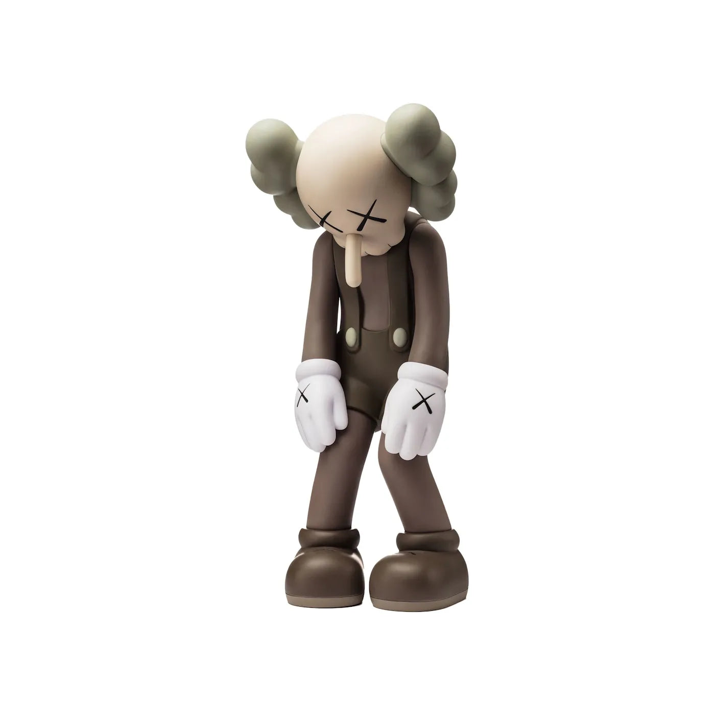 KAWS Small Lie Companion Vinyl Figure Brown