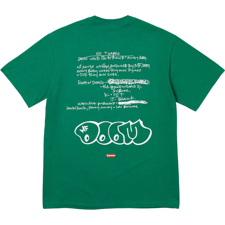 Supreme MF DOOM Tee 'Light Pine'