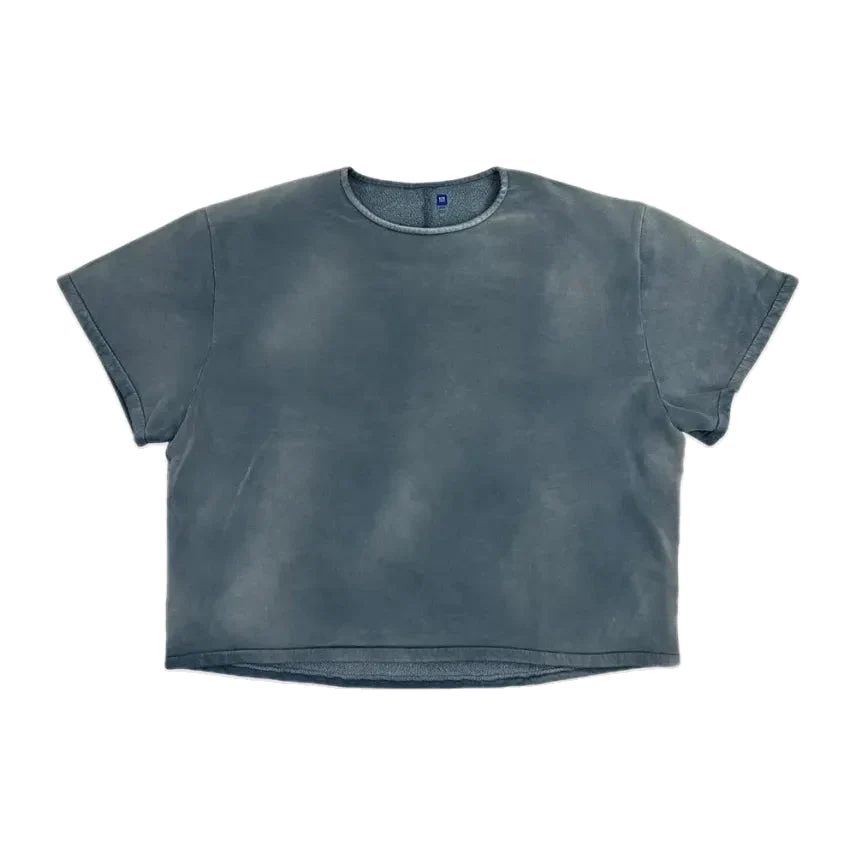 YEEZY GAP Fleece Yoke Tee "Bluestone"