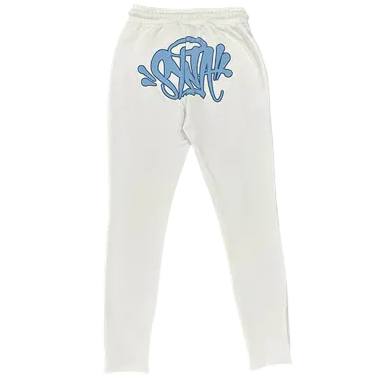 Syna World Logo Trackpant - White/Blue