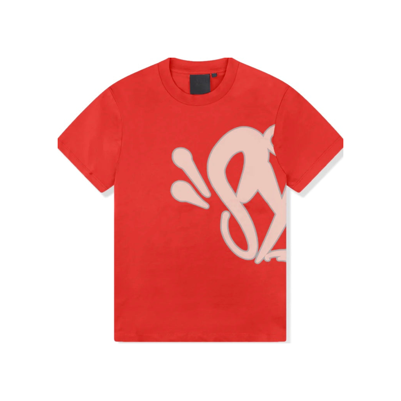 Syna World Logo T-Shirt - Red/White