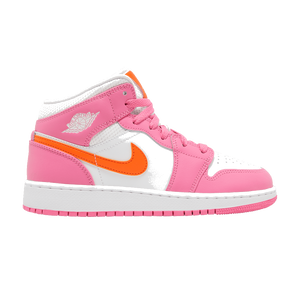 Air Jordan 1 Mid GS Pinksicle Orange
