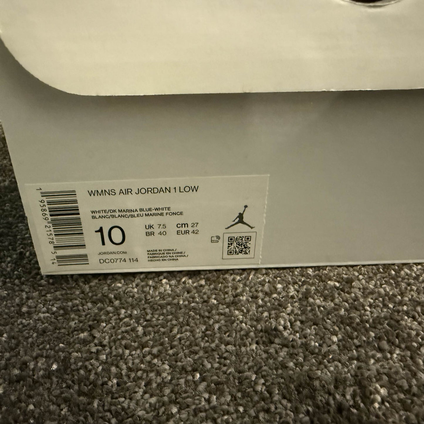 Jordan 1 Low Marina Blue (Women's)