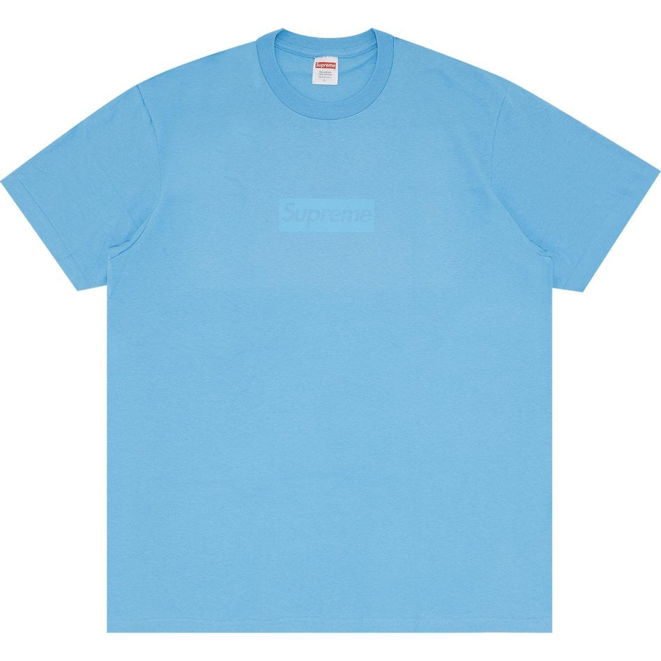 Supreme Tonal Box Logo Tee 'Bright Blue'