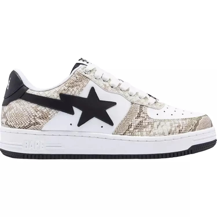 Bapesta 'Beige Snakeskin'