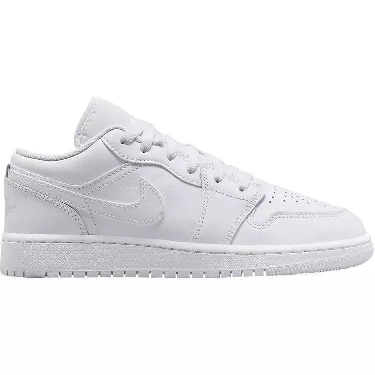 Air Jordan 1 Low GS 'Triple White' 2023