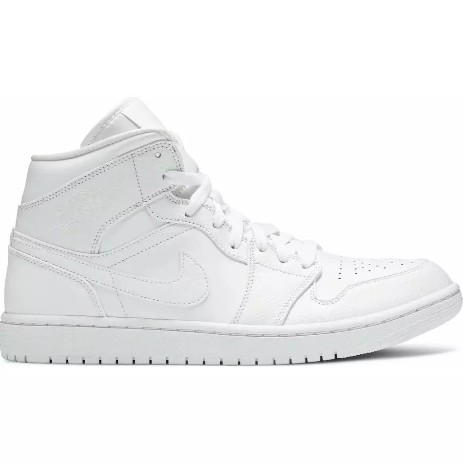 Air Jordan 1 Mid 'Triple White'