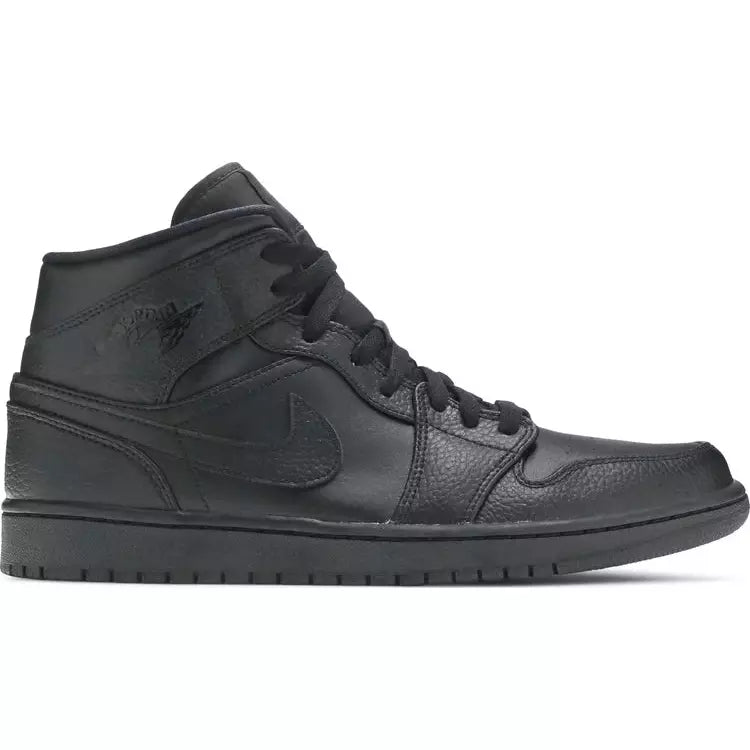 Air Jordan 1 Mid 'Triple Black' 2023