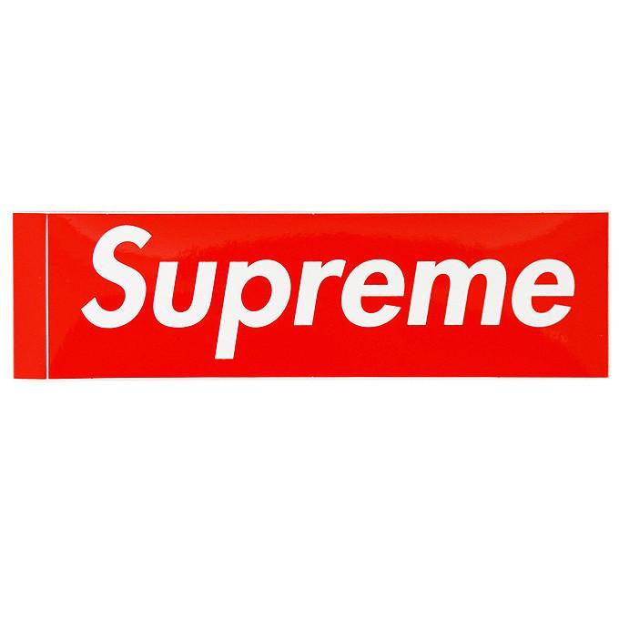 Supreme Red Box-Logo Sticker (FREE)