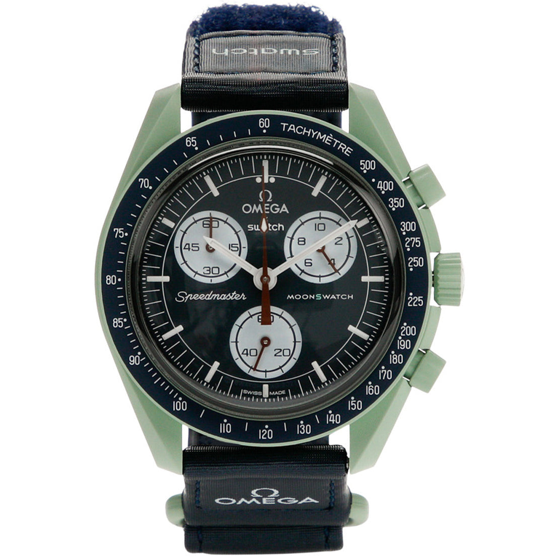 Swatch x Omega Bioceramic Moonswatch Mission to Earth