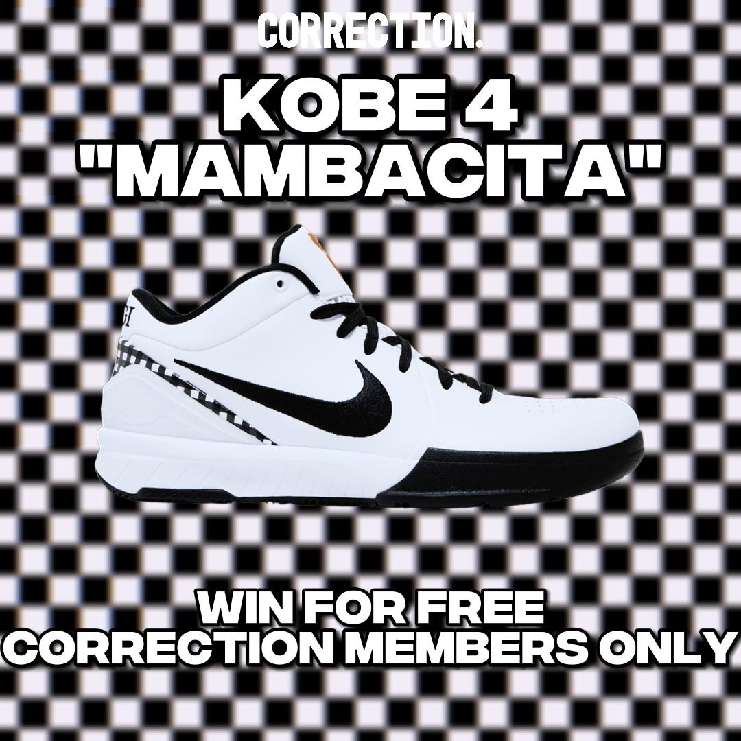 27/01/24- Weekly Sneaker Drop: Featuring The Kobe Protro 4 "Mambacita"