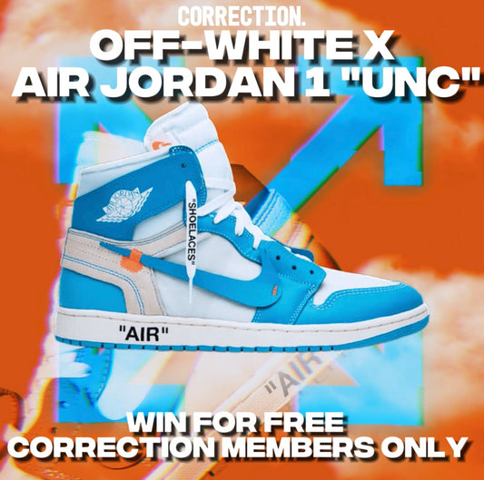 13/04/24 - Weekly Drop: Featuring The Air Jordan 1 x Off-White "UNC"