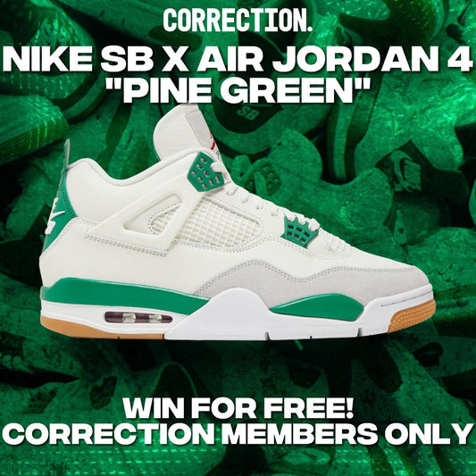 02/03/24- Weekly Sneaker Drop: Featuring The Nike SB x Air Jordan 4 “Pine Green”