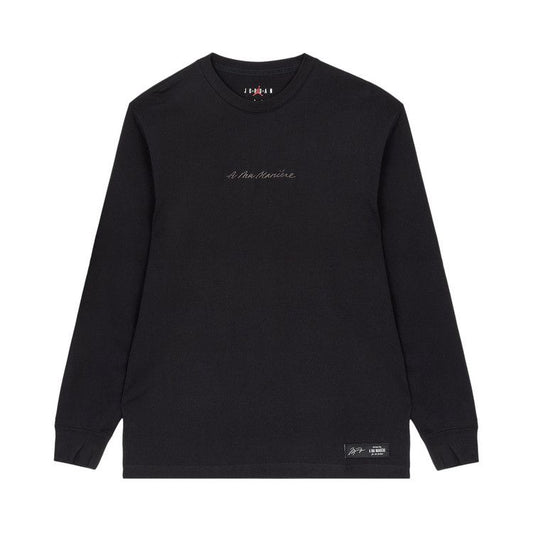 Air Jordan x A Ma Maniére Long-Sleeve T-Shirt 'Black/Medium Ash'