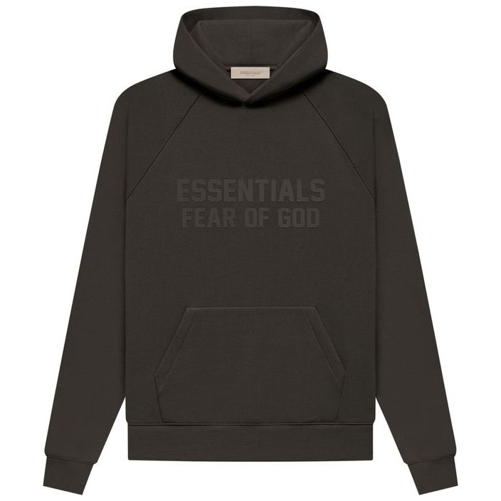 Fear of God Essentials Hoodie 'Off Black'