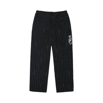 Stussy x Nike Stripe Wool Pant 'Black'