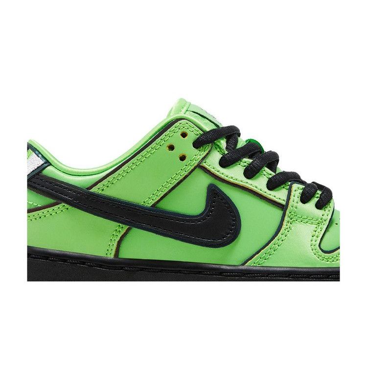 The Powerpuff Girls x Nike Dunk Low Pro SB QS PS 'Buttercup'