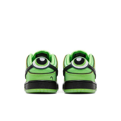 The Powerpuff Girls x Nike Dunk Low Pro SB QS PS 'Buttercup'