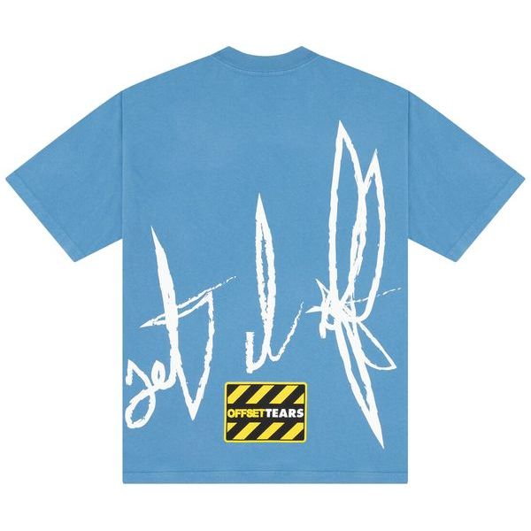Denim Tears x Offset Tee 4 'Blue'