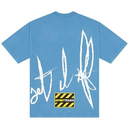 Denim Tears x Offset Tee 4 'Blue'