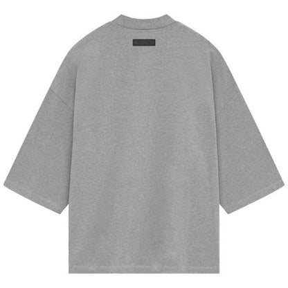 Fear of God Essentials Football Tee 'Dark Heather Oatmeal'