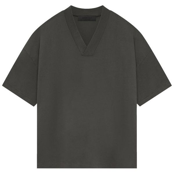 Fear of God Essentials V Neck T-Shirt 'Ink'