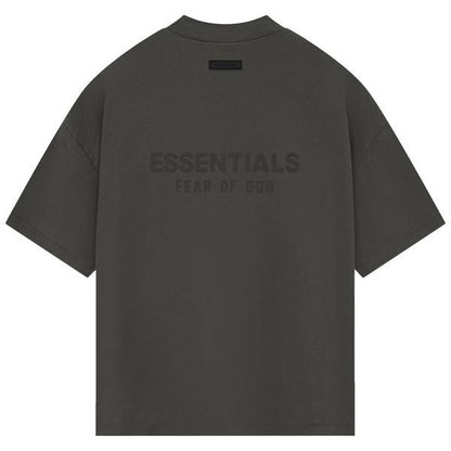 Fear of God Essentials V Neck T-Shirt 'Ink'