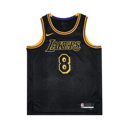 Nike Kobe Mamba Mentality Los Angeles Lakers City Edition Swingman Jersey 'Black'