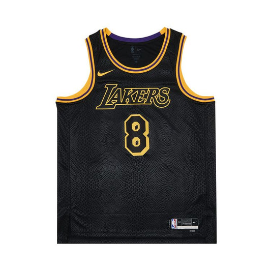 Nike Kobe Mamba Mentality Los Angeles Lakers City Edition Swingman Jersey 'Black'