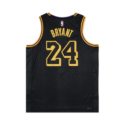 Nike Kobe Mamba Mentality Los Angeles Lakers City Edition Swingman Jersey 'Black'