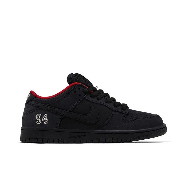 Supreme x Dunk Low SB 'Black'