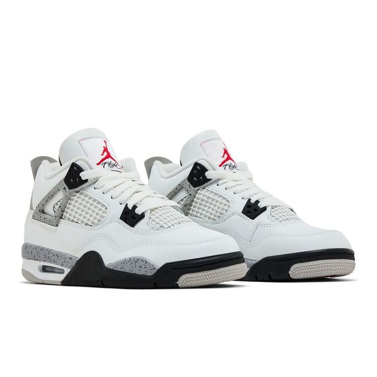 Air Jordan 4 Retro OG GS 'White Cement' 2025