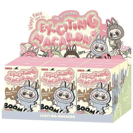 POP MART Labubu The Monsters Exciting Macaron Vinyl Face Sealed Case (6 Blind Boxes) (Case)