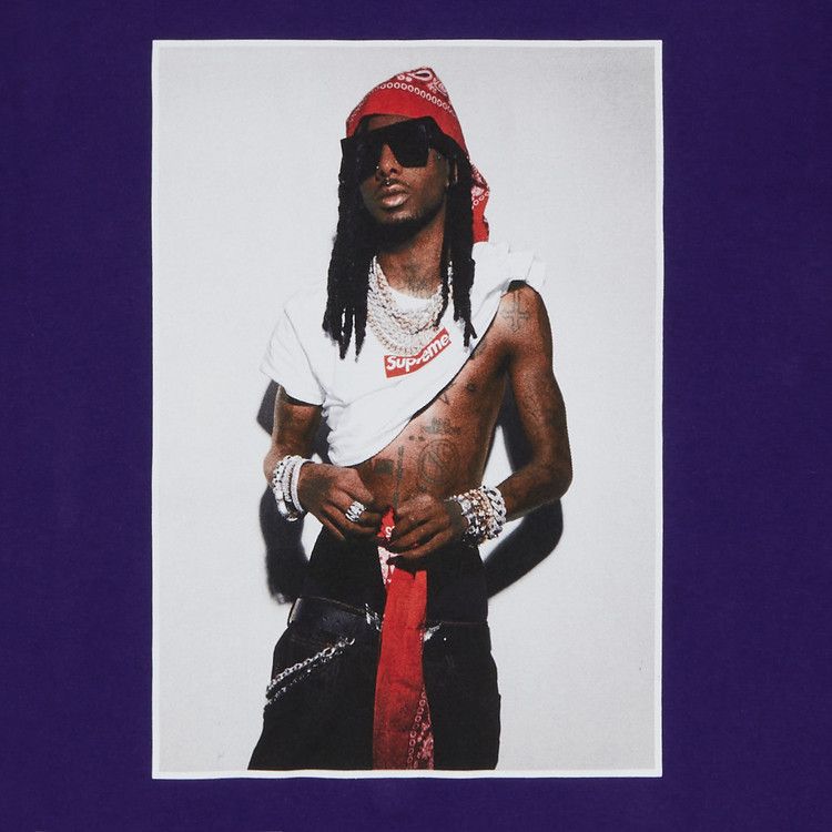 Supreme Playboi Carti Tee 'Purple' – CORRECTION