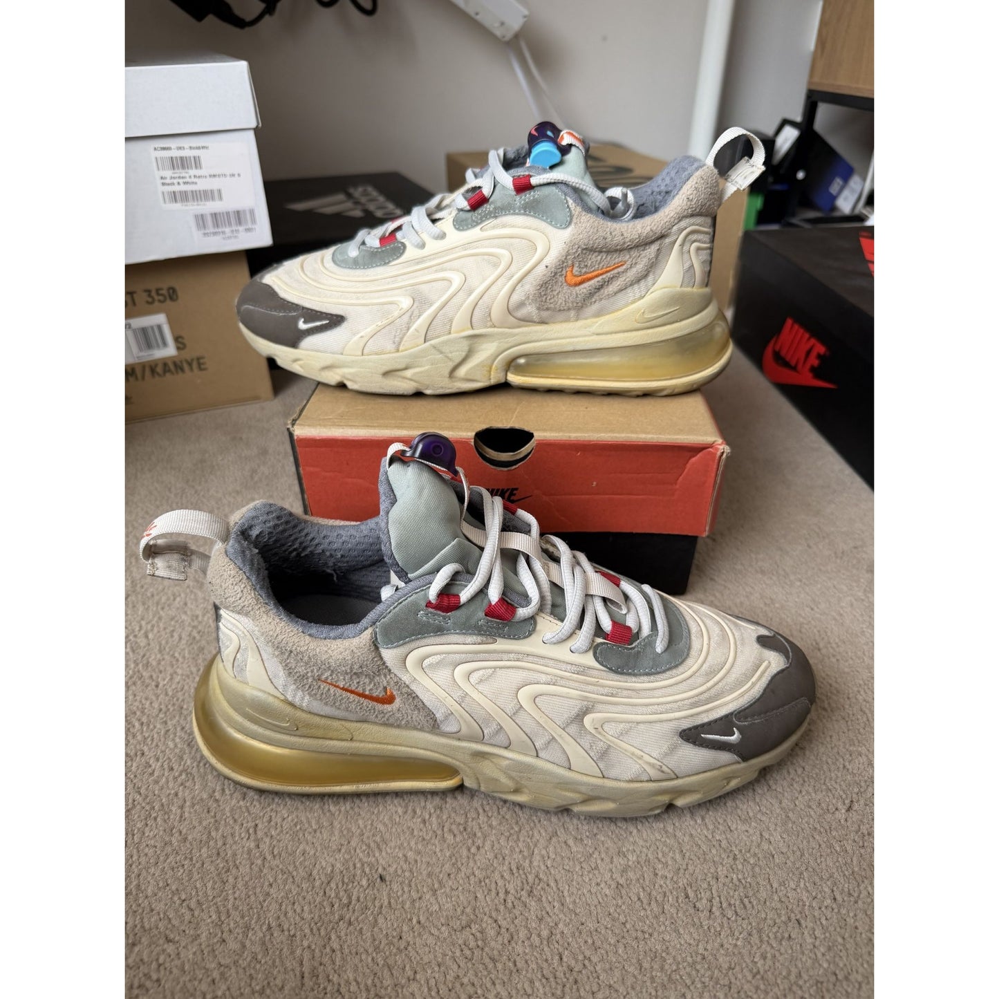 Nike Air Max 270 React ENG Travis Scott Cactus Trails