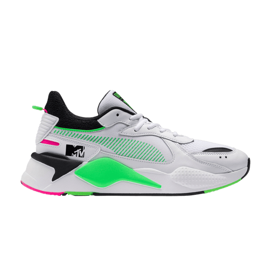 MTV x Puma RS-X Tracks 80s - White Fluro Green