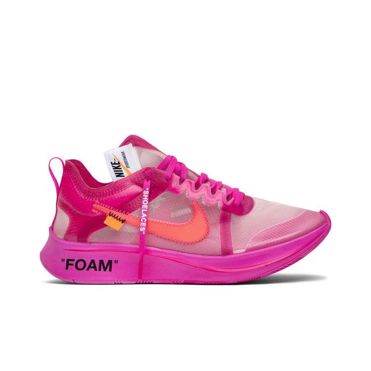 Off-White x Nike Zoom Fly SP 'Tulip Pink'