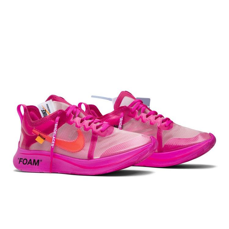 Off-White x Nike Zoom Fly SP 'Tulip Pink'